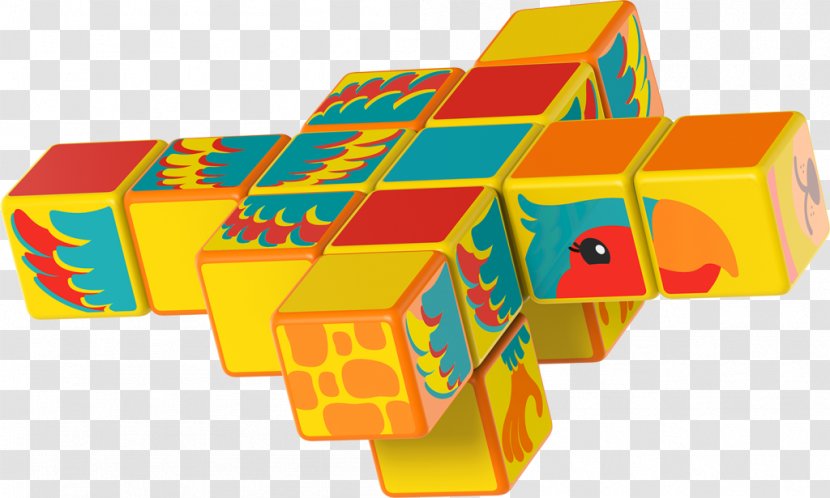 Toy Block Geomag Magnetism Craft Magnets - Northern Giraffe - Three-dimensional Blocks Transparent PNG
