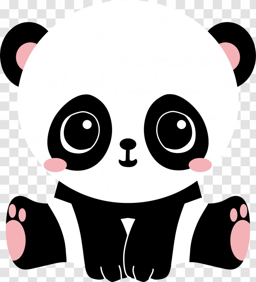 Giant Panda T-shirt Bear Gift Valentine's Day - Cartoon Transparent PNG