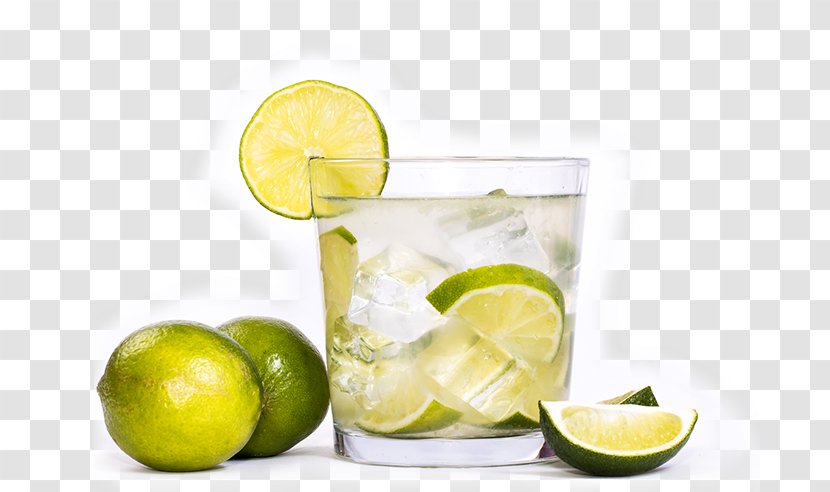 Caipirinha Limeade Rickey Mojito - Lemon - Morango Transparent PNG