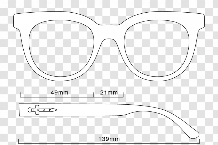 Sunglasses Goggles White - Tree - Glasses Transparent PNG