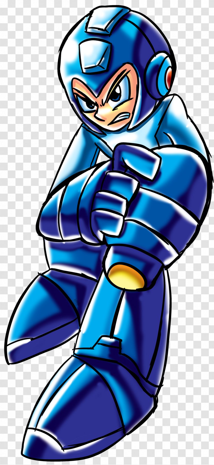 Cobalt Blue Character Fiction Clip Art - Mega Man 8 Transparent PNG