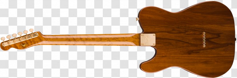 Fender Telecaster Musical Instruments Corporation Guitar Custom Shop - Flower - Walnut Transparent PNG