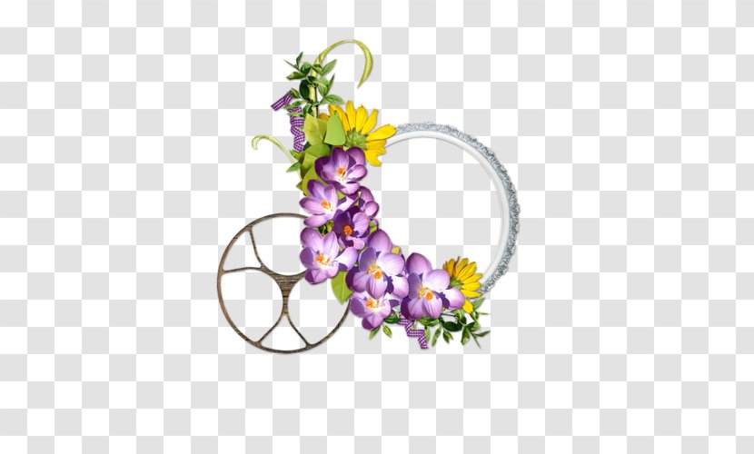 Floral Design Flower Purple - Easter Transparent PNG