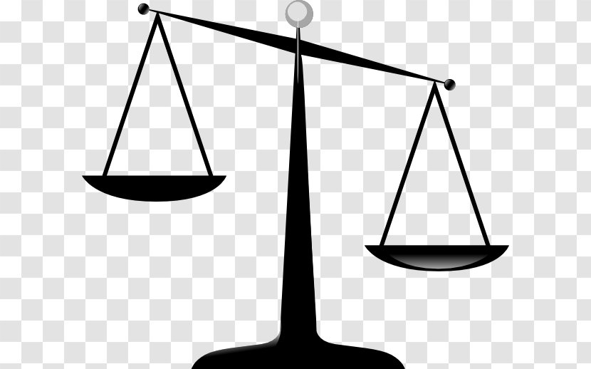 Measuring Scales Clip Art - Justice - Kitchen Transparent PNG