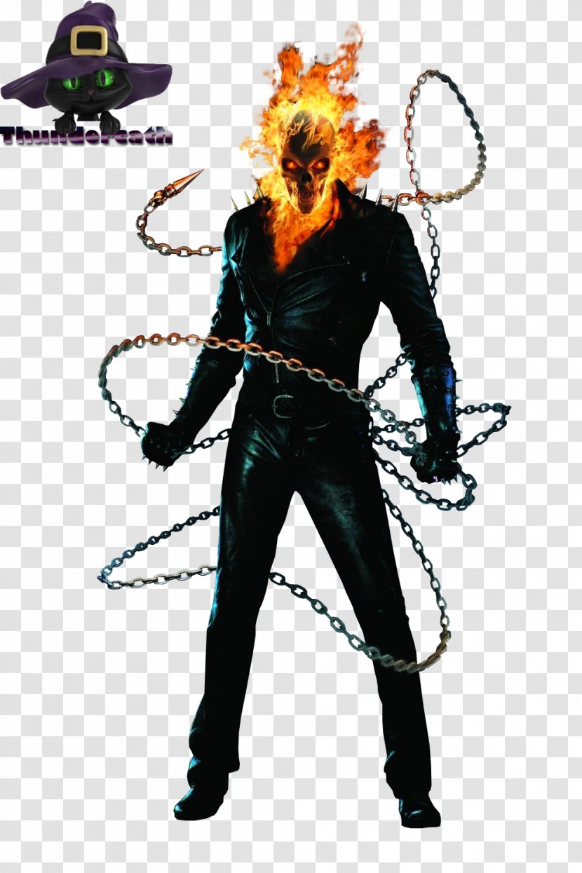Ghost Rider (Johnny Blaze) YouTube Drawing Fan Art - Flower Transparent PNG