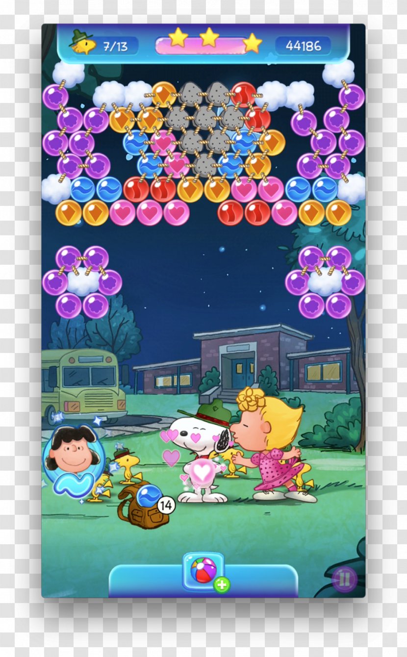 Snoopy Pop - Jam City - Free Match, Blast & Bubble Game Mobile ComputerLinus Transparent PNG