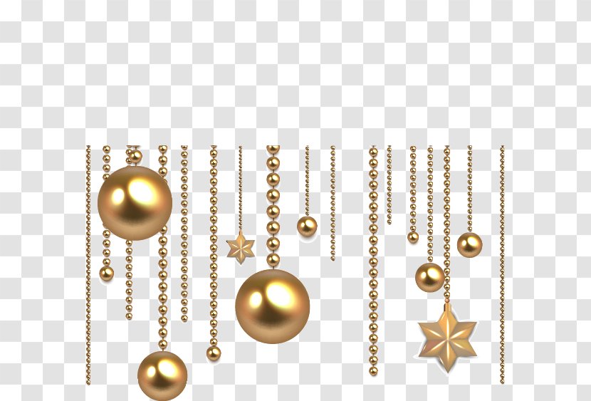 Icon - Pearl - Gold Ornaments Transparent PNG