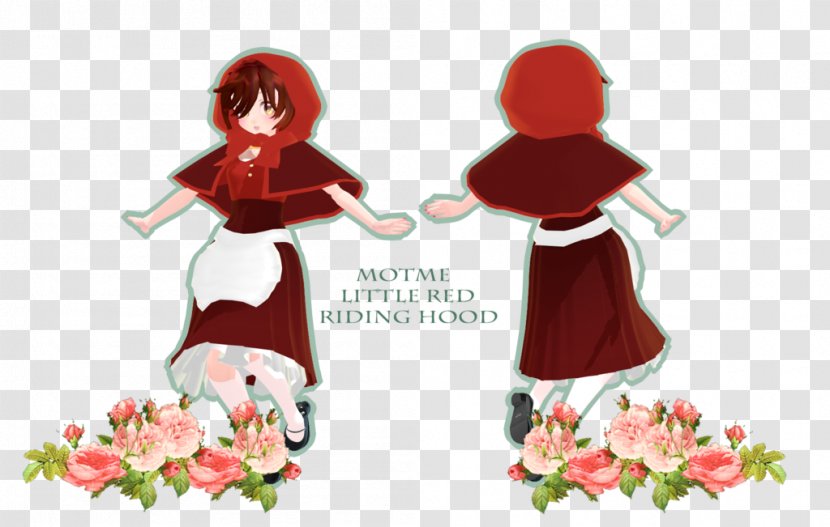 Centifolia Roses Paper Garden Textile - Little Red Riding Hood Transparent PNG
