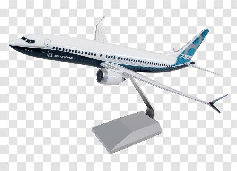 Boeing 737 Next Generation MAX Aircraft Airplane - United Airlines - House Model Transparent PNG