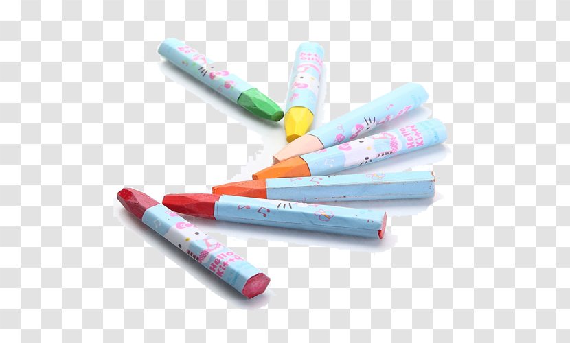Oil Painting Crayon Colored Pencil - Writing Implement - Oily Color Lead Transparent PNG