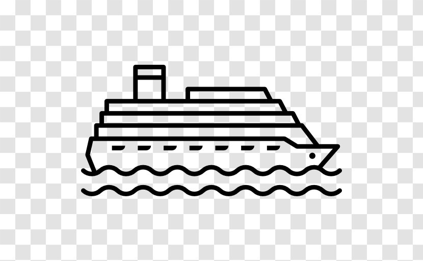 Cruise Ship Drawing Transparent PNG