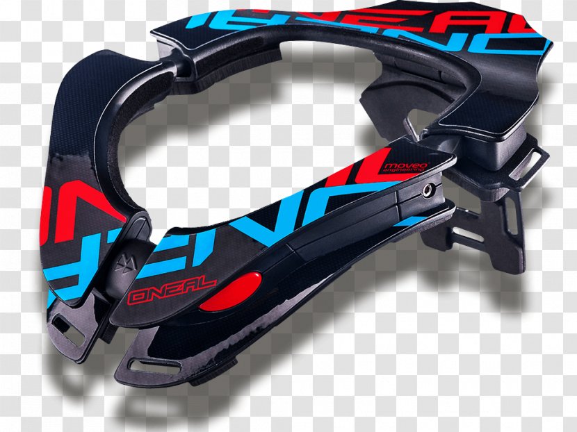 Goggles Blue Cycling BMX Downhill Mountain Biking - Eyewear - Neck Corset Transparent PNG