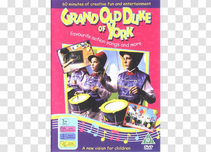 The Grand Old Duke Of York DVD Song Amazon.com - Magazine - Dvd Transparent PNG