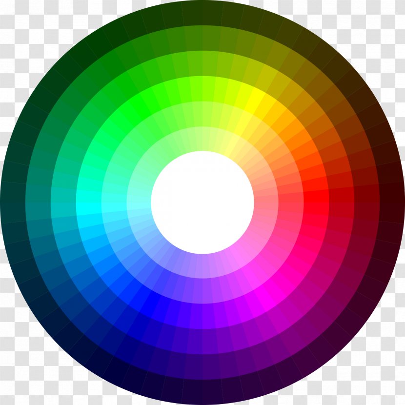 Color Wheel Chromatic Scale Clip Art - Secondary - Colours Transparent PNG