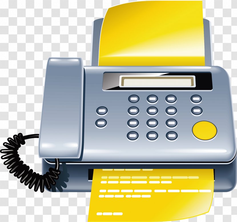 Fax Telephone Icon - Communication - Phone Transparent PNG