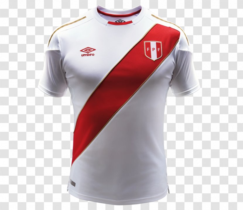 2018 FIFA World Cup Peru National Football Team T-shirt Russia Sports Complex VIDENA - Fan Jersey - Soccer Jerseys Transparent PNG