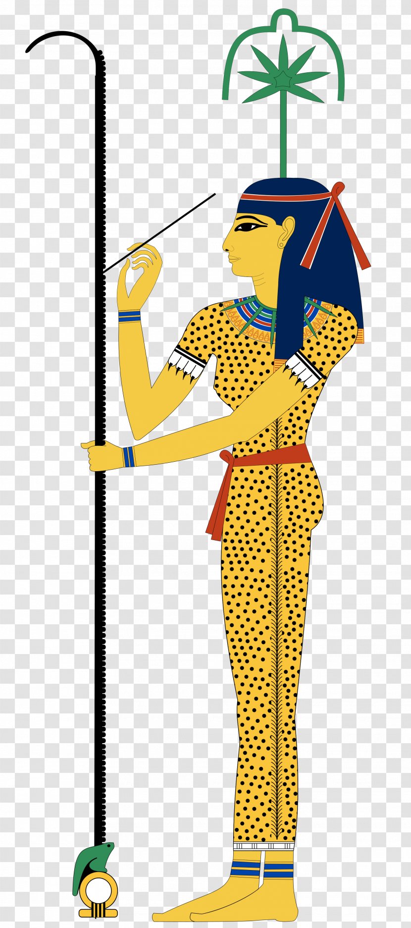 Ancient Egyptian Deities Seshat Goddess Deity - Thoth - Egypt Transparent PNG