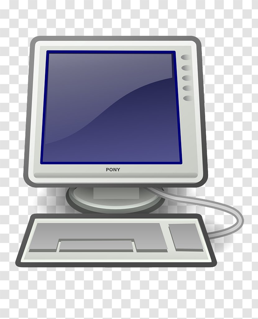 Laptop Computer Keyboard Clip Art - Monitor Transparent PNG