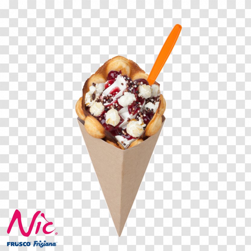 Sundae Ice Cream Cones Waffle Milkshake - Dondurma - Bubble Transparent PNG