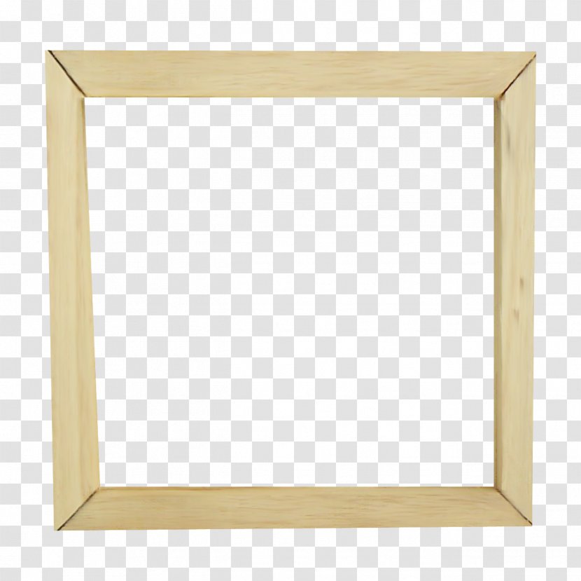Square Area Picture Frame Pattern - Table - Wood Transparent PNG