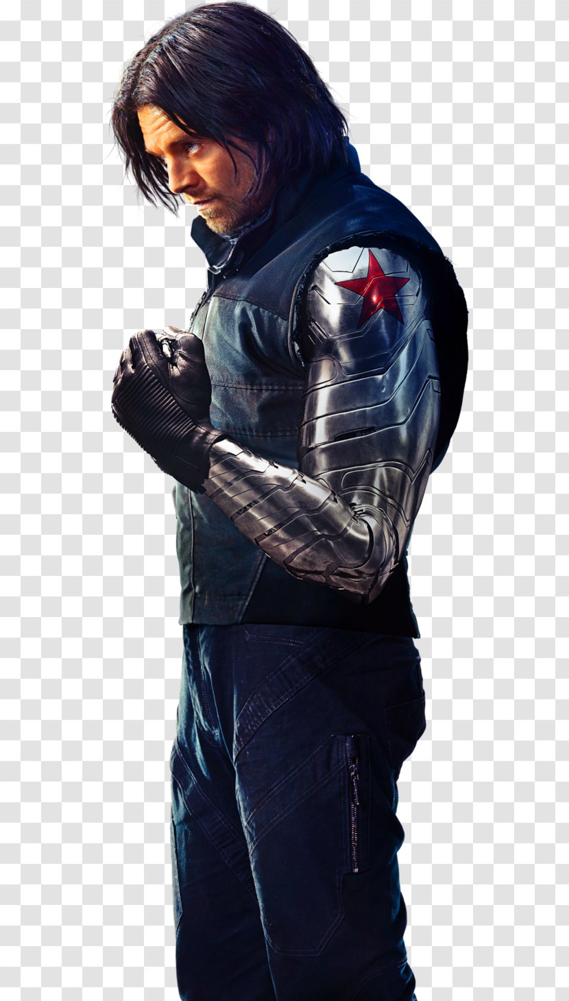 Bucky Barnes Captain America: The Winter Soldier Sebastian Stan - Marvel Avengers Assemble Transparent PNG
