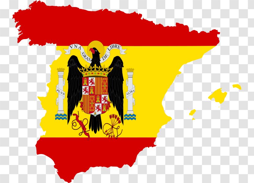 Francoist Spain Spanish Civil War Flag Of Nationalist Faction Transparent PNG