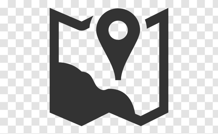 Map Icon Design - Navigation - Black Marker Transparent PNG