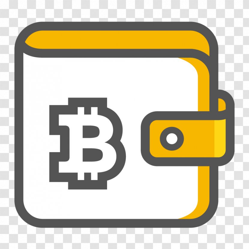 Bitcoin Cryptocurrency Wallet Blockchain - Yellow Transparent PNG
