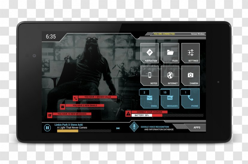 Watch Dogs Companion : CtOS Android - Watchdog Transparent PNG