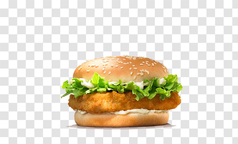 Hamburger Whopper Veggie Burger Fast Food King - Sandwich - Fish Transparent PNG