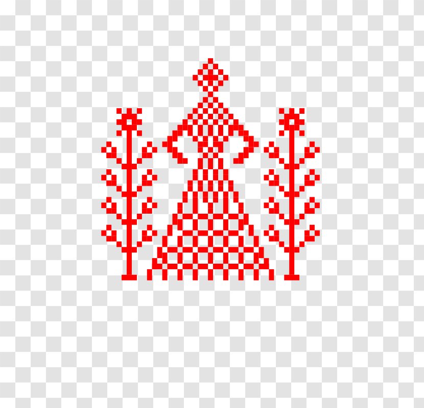 Ornament Pattern Weaving Clip Art Image - Tree - Textile Clipart Transparent PNG