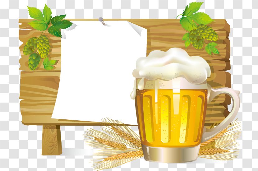 Royalty-free Illustration - Stock Photography - Wooden Sign And Beer Image Transparent PNG