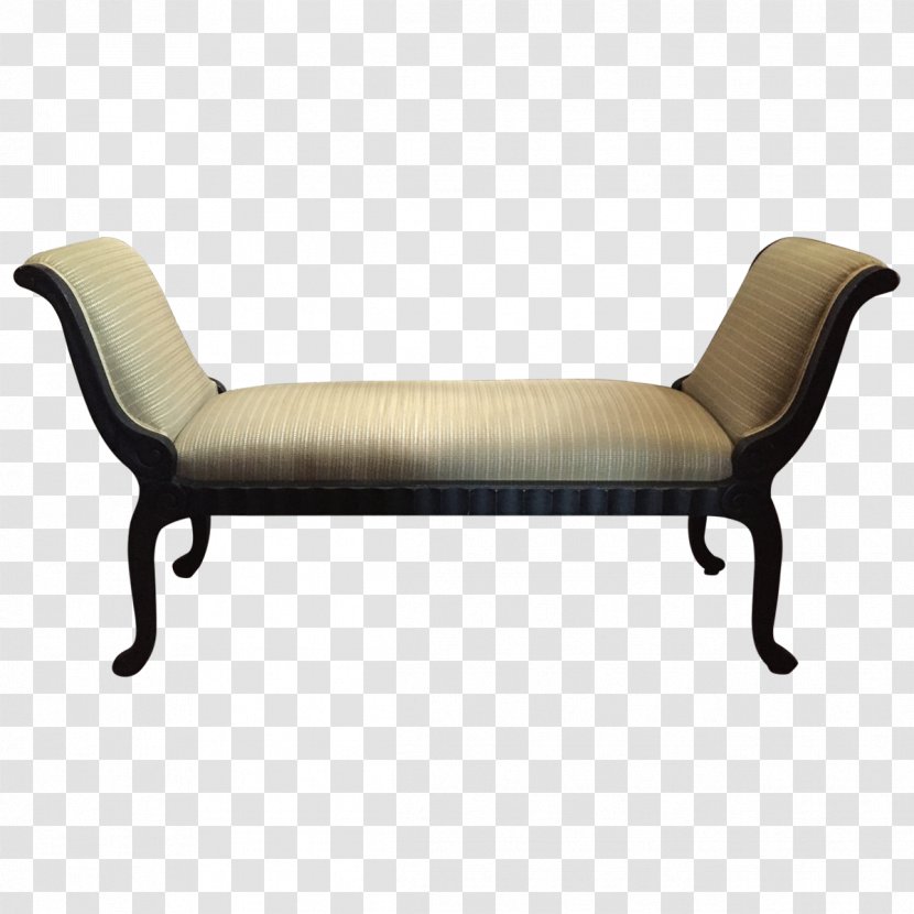 Chaise Longue Couch Bench - Wicker - Vintage Transparent PNG