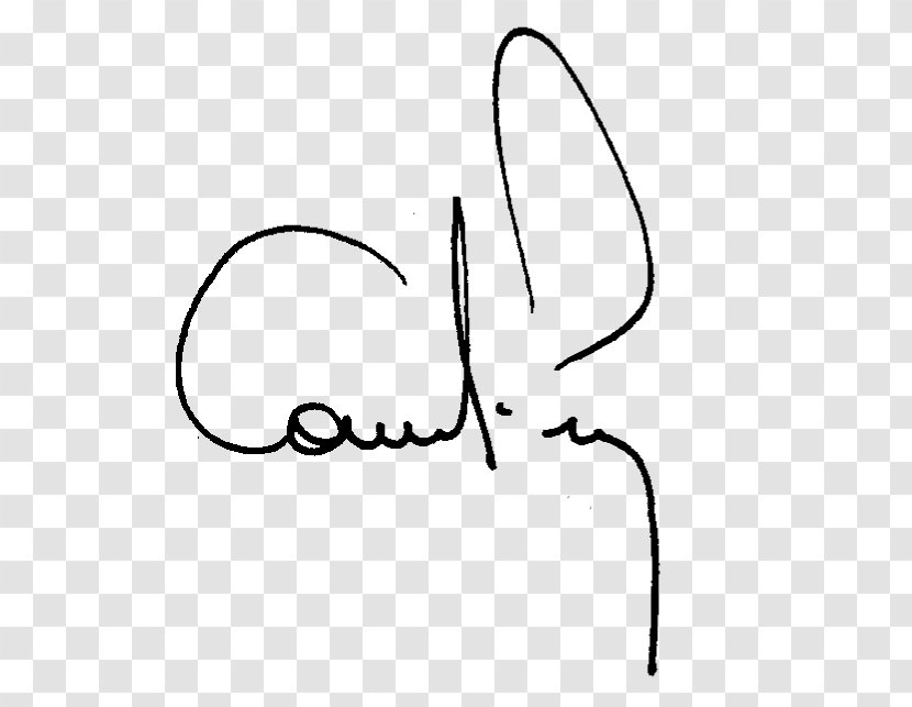 Electronic Signature Drawing Clip Art - Silhouette - Corrado Barazzutti Transparent PNG