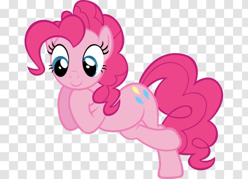 Pony Pinkie Pie Rainbow Dash Rarity Applejack - Silhouette - Transparent Transparent PNG
