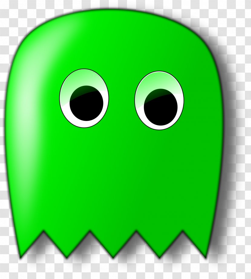 Ms. Pac-Man Space Invaders Ghosts - Smiley - Pacman Transparent PNG
