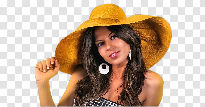 Hat GIF Woman Image - Long Hair Transparent PNG