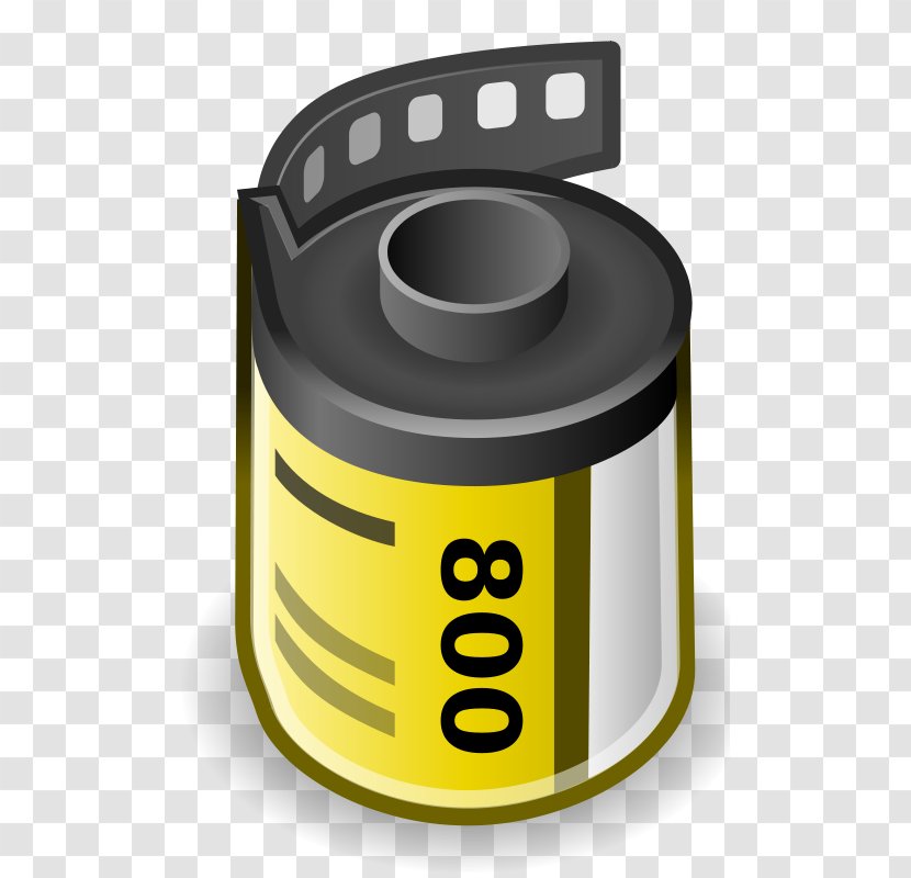 Photographic Film Photography 35 Mm - Yellow - Wifi Tumblr Transparent PNG