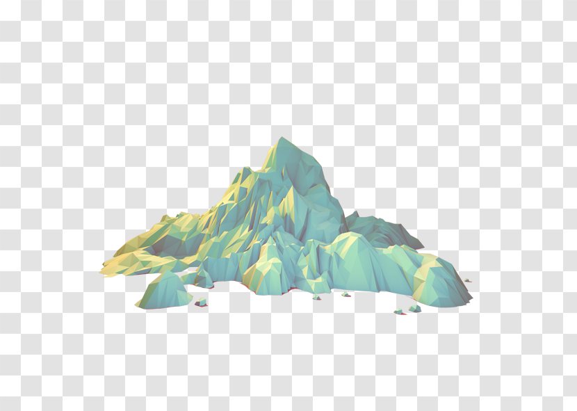 Geometry Illustration - Triangle - Geometric Mountain Transparent PNG