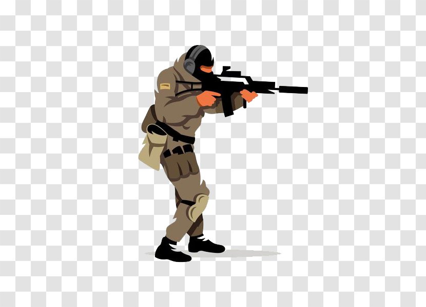 Royalty-free Stock Photography Illustration - Shooting - Armed Shooting,Soldier Transparent PNG