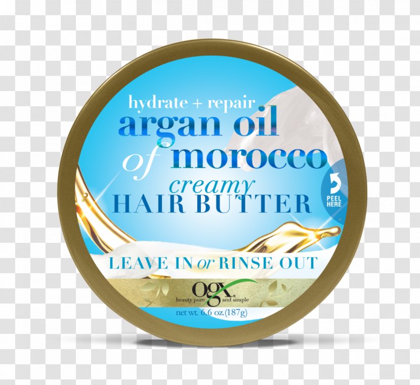 OGX Hydrate + Repair Argan Oil Of Morocco Creamy Hair Butter Moroccan Cuisine Transparent PNG
