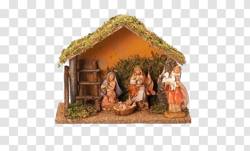 Nativity Scene Manger Christmas Day Willow Tree Figurine Transparent PNG