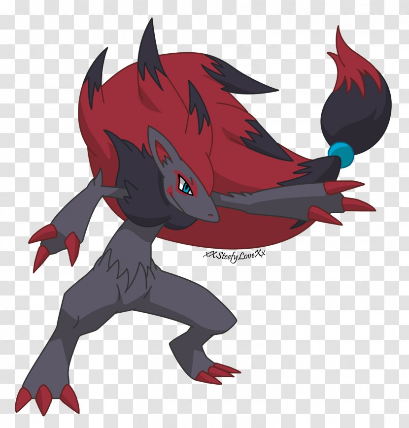 Pokémon Drawing YouTube Zorua - Mythical Creature - Pokemon Transparent PNG