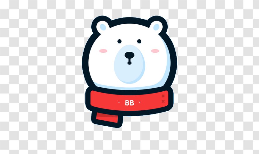 Polar Bear Cartoon - Watercolor Transparent PNG