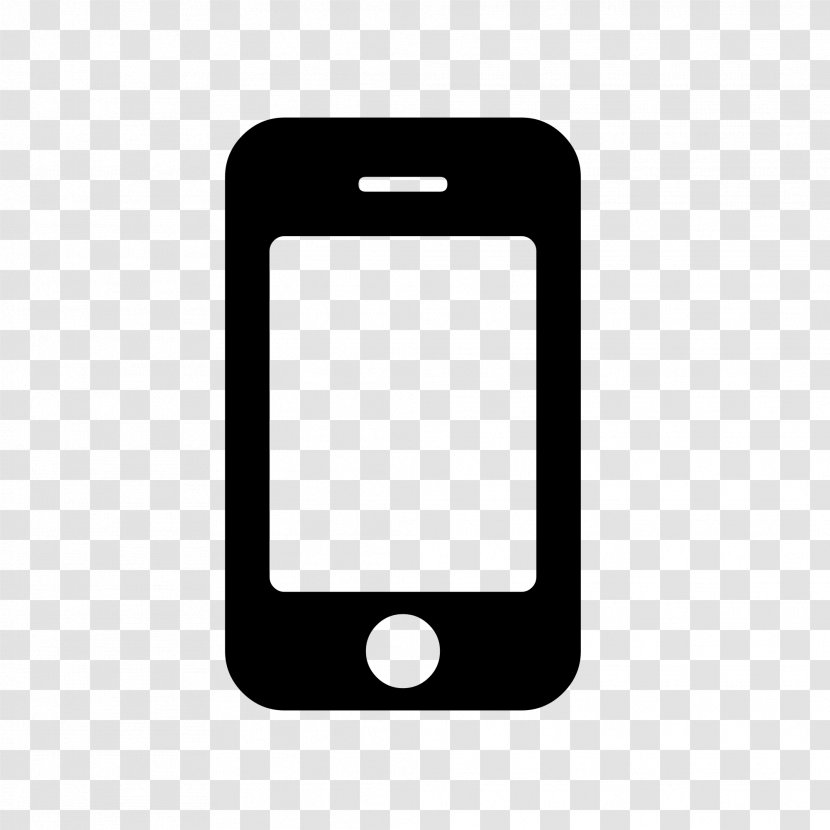 IPhone Responsive Web Design Font Awesome Handheld Devices - Phone Icon Transparent PNG