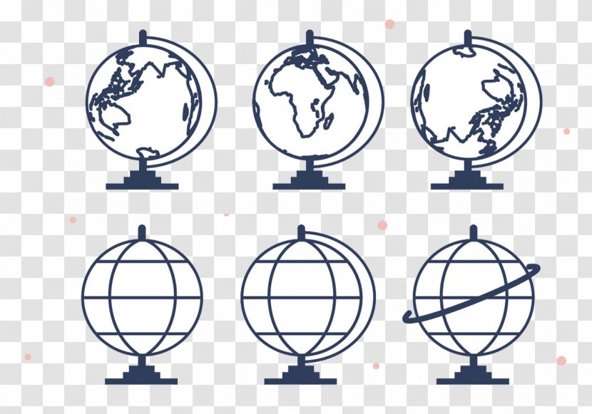 Globe World Icon - Material - Cartoon Transparent PNG