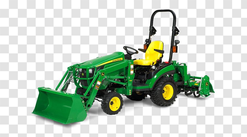 John Deere Compact Utility Tractors Agriculture Padula Brothers - Vehicle - Tractor Transparent PNG