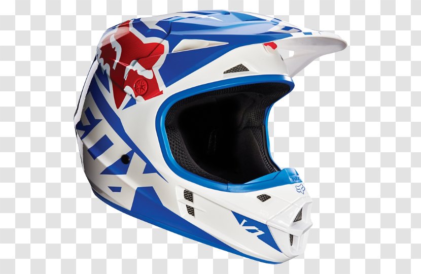 Motorcycle Helmets Fox Racing Motocross - Helmet Transparent PNG