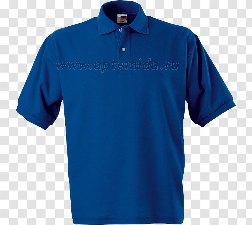 T-shirt Polo Shirt Royal Blue Collar - Sportswear Transparent PNG