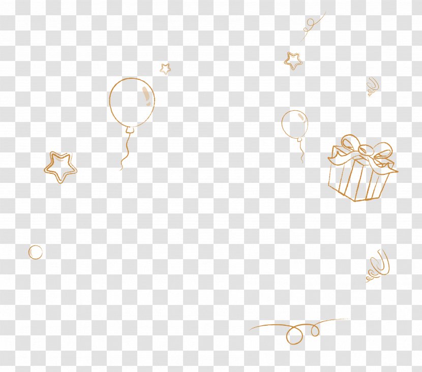 Earring Jewellery Font - Earrings - Floating Balloon,Gift,Creative Star Transparent PNG